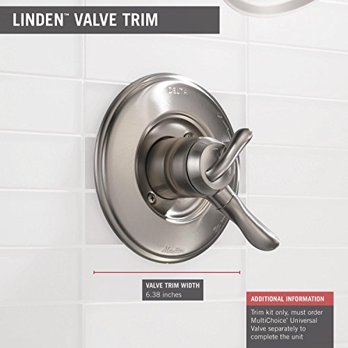 Delta Faucet Linden 17 Series DualFunction Shower Handle Valve Trim
