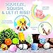 Mochi Squishy Easter Egg Fillers Party Favors Fidget Stress Relief Squishies Toys for Kids - 20 +1 Kawaii Animal Cat UNICORN Squishys + Cute Random Emoji Slow Rising Squishes Mini Novelty Gifts BUYLET
