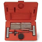 J&R Quality Tools Tire Repair Kit Set to Plug Flat and Punctured Tires | 35-Piece Set
