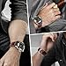 REZERO Watch Band, Genuine Leather Watch Straps, Oil-Waxed Vintage Watch Bands for Men 18mm 19mm 20mm 21mm 22mm 23mm 24mm 26mm