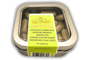 PRODUCTOS MR. FIELD Mr Field Clasica Extra, Garcinia Cambogia, African Mango, Green Tea, Green Coffee Bean, Canadian Flax Seed