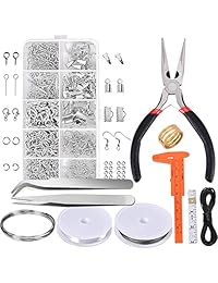 Paxcoo   Kit de accesorios para hacer joyas, herra