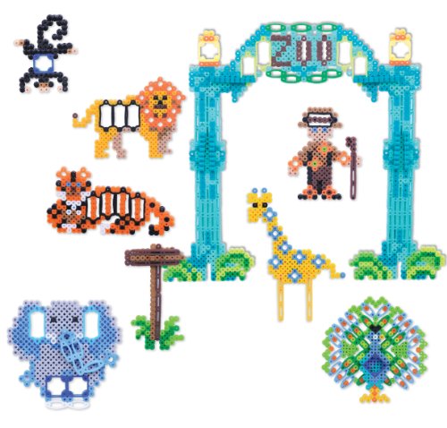 Perler Shapes Fun Fusion Fuse Bead Activity Kit-Day At The Zoo