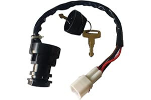 Hity Motor Ignition Key Switch for Yamaha Kodiak 400 1993-2001 YFM400 Big Bear 400 2000
