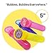 Boley 36 Count Bubble Sticks Pack - Blue, Yellow, and Pink Bubbles Sticks for Kids, Children, Toddlers - Large Bulk Pack for Party Favors and Stocking Stuffers!
