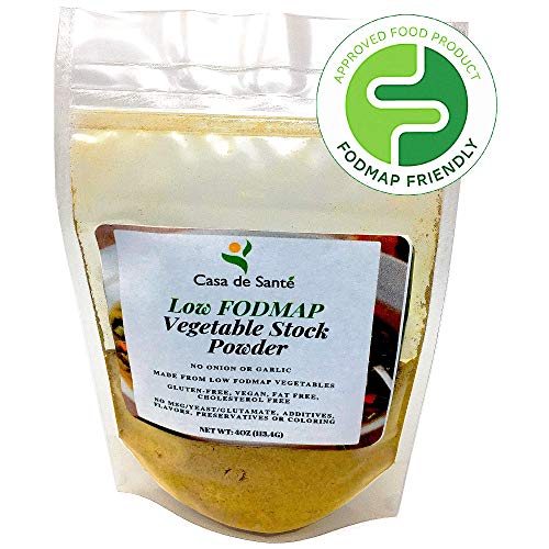 Casa De Sante Low Fodmap Vegetable Stock Powder No Onion No Garlic