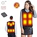 FERNIDA Unisex Heated Vest Lightweight Battery Rechargable Electric Heating Vest Jacket - L (Battery Included)