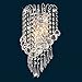 Surpars House Crystal Wall Lamp,Silver