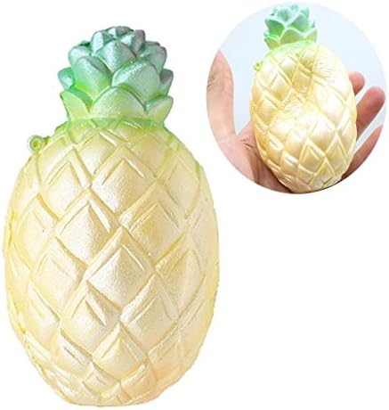 Golden Pineapple Squishies Toys,Slow Rising Soft Squishy Charms Toy for Stress Relief and Time Killing Scented Soft Kawaii Squishy Toy