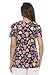 Dreamcrest 217V-9-L Women's Scrub Tops Holiday Scrubs Nursing Scrubs