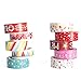 10 Pack Decorative Christmas Washi Masking Tapes Set(Red)