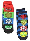 Marvel Comics 2 pack Boys Teen Superhero Slipper