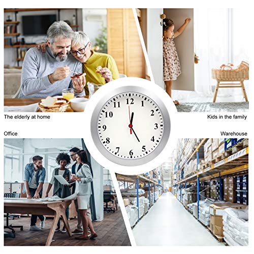 Newwings Hidden Camera Wall Clock Nanny Cam with Motion Detection