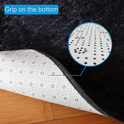 4 PAGISOFE+Fluffy+Bedroom+Circle+Carpets