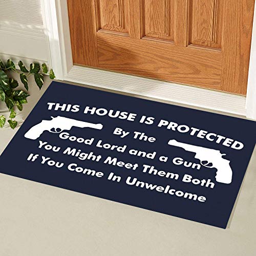 GugeABCmat Kitchen Rugs,Hearts and Merry Christmas Lettering Pen Drawing Style Illustration Hand Drawn,Waterproof,Easy Clean,Low-Profile Mats 35" W X 24" L,Multicolor