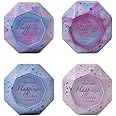TooGet 4PCS Elegant Metal Tinplate Empty Tins, Tinplate Box with Lid for Candies, Tea, Jewelry Storage Case, Dry Storage and Gifts