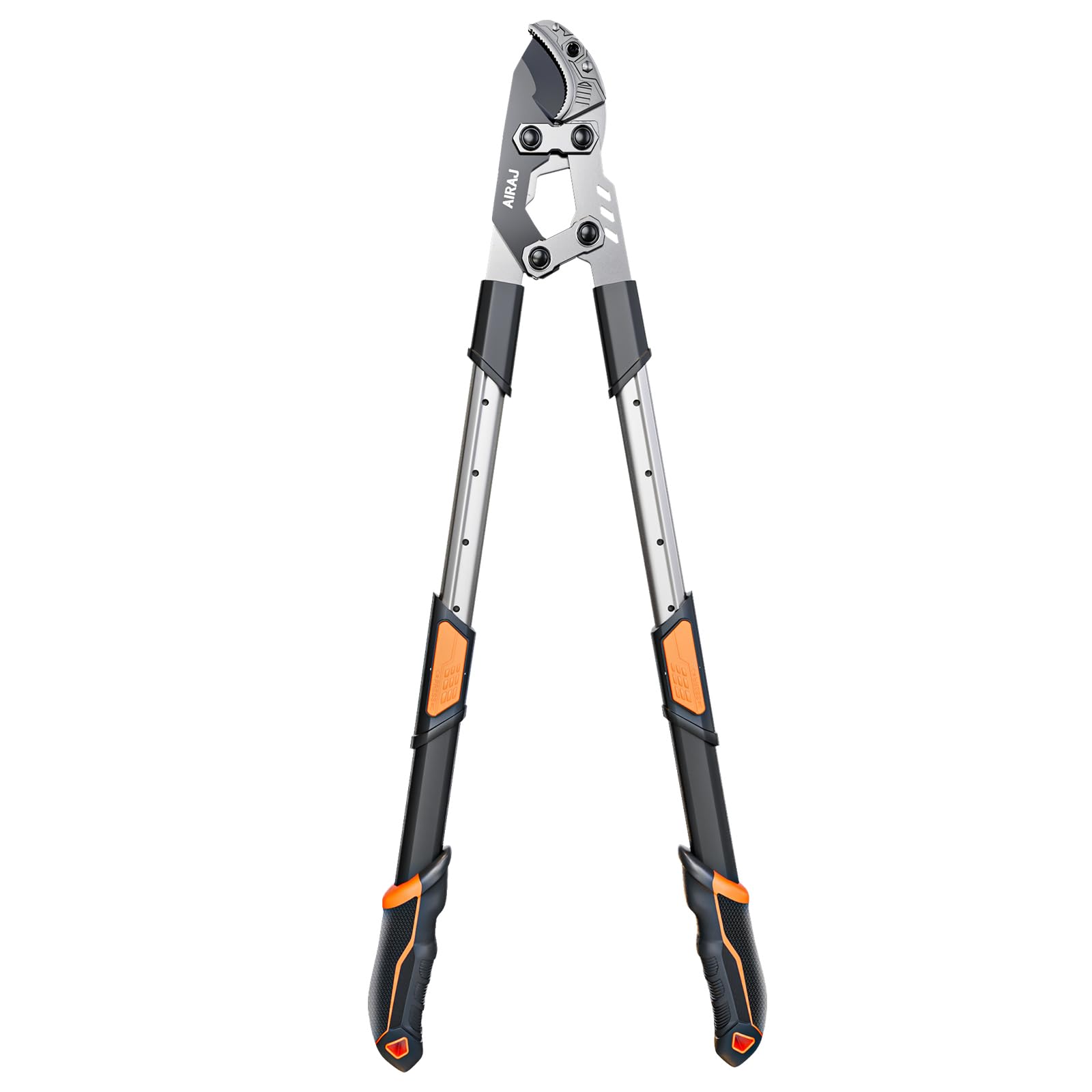 AIRAJ 70-90cm Telescopic Tree Loppers with Compound Action,Garden Loppers for Gardening Heavy Duty,5.5cm Cutting Capacity,Anvil Garden Shears Tool,More Power Telescopic Lopper,Chop Thick Branches Ease