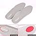 Footfeet Breathable Orthotics Insoles Sports Insoles with Arch Support - Best Shock Absorption & Cushioning Insoles for Plantar Fasciitis,Running,Flat Feet,Heel Spurs & Foot Pain - for Men & Women(S）