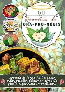 Livro Receitas de Ora-Pro-Nobis
