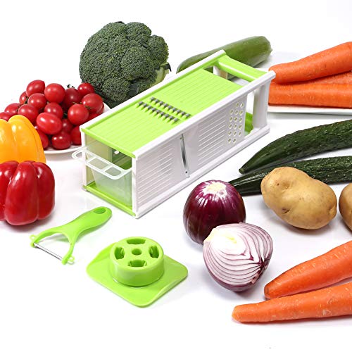 Vegetable chopper,Onion Chopper with 4in1 Multi Blade Premium Quality
