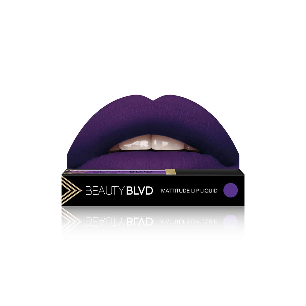 BEAUTYBLVD Mattitude Liquid Lips, Cruelty Free Matte Lip Gloss, Vegan Make Up – Real Ronnie