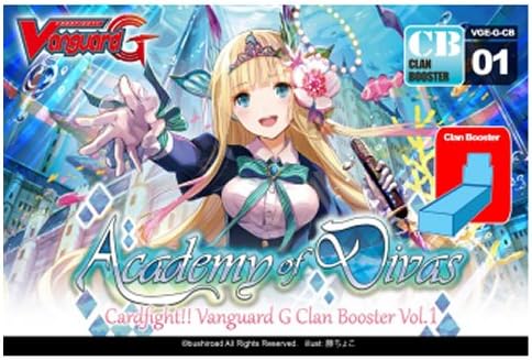 Cardfight Vanguard Academy Of Divas Clan Booster Display Card Game Pack Of 12 Amazon Co Uk Toys Games