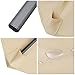 Yescom 9Ft Beige Outdoor Patio Half Umbrella Cafe Wall Balcony Door 5 Ribs Tilt Aluminum Sun Shade