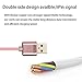 SENYE Smart Nlyon Braid LED Lightning Fast Charge Cable Sync Cable 9 Pin for iPhone 7 6 6s plus - 1M