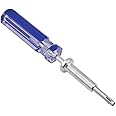 Richer-R Terminator Tool, 4in/ 7in Locking Unlocking Terminator Tool Bump Key with Solid Spring Steel Ears for CATV TV Boxes 