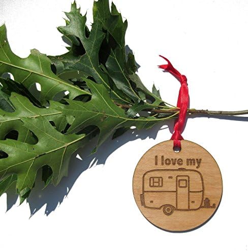 Egg Camper Christmas Ornament