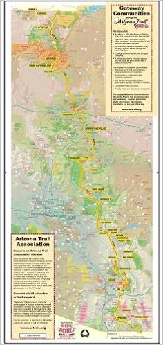 Gateway Communities Along The Arizona Trail Arizona Trail Association Phoenix Mapping Service 0820644411747 Amazon Com Books