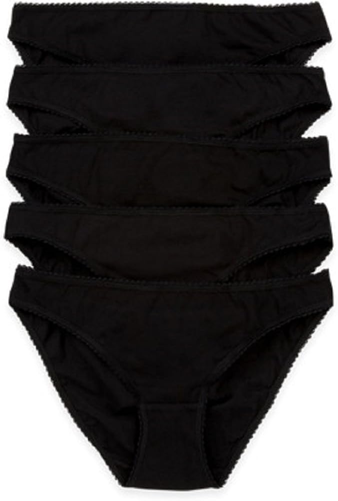 black cotton knickers