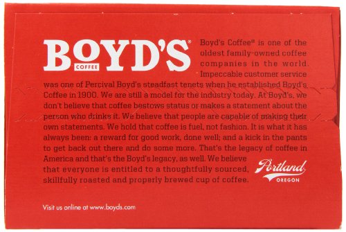 Boyd's Hi-Rev Coffee Medium Roast Single Cup (12 Count) Want