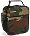 MAZFORCE Original Lunch Box Insulated Lunch Bag - Food Safe Durable Lunchbox for Men - BPA Free Small Reusable Lunch Bags for Adults, Teens, Boys, Women (Camo)