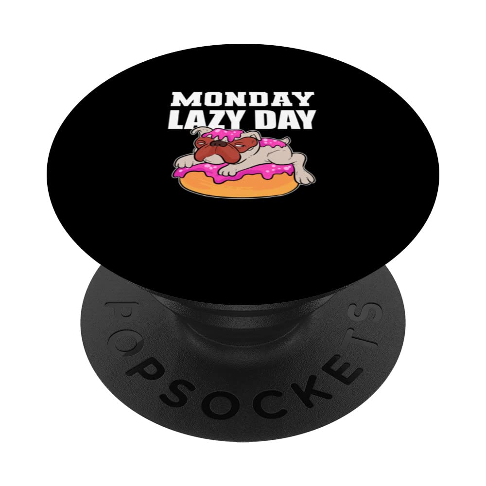 Monday Lazy Day Office Worker PopSockets Swappable PopGrip