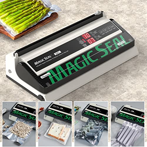 Magic Seal 16'' Food Vacuum Sealer Machine MS400, Compatible with Mylar ...