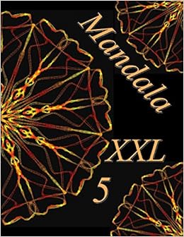 Mandala Xxl 5 Coloriages Pour Adultes Coloriage Anti