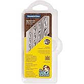 Tramontina 43408510, Jogo de Brocas para Concreto 4 Peças com 4 Brocas 4, 5, 6 e 8 Mm