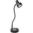 O’Bright Dimmable LED Desk Lamp with USB Charging Port (5V/2A), Full Range Dimming LED, Table Lamp with USB Charger, Flexible