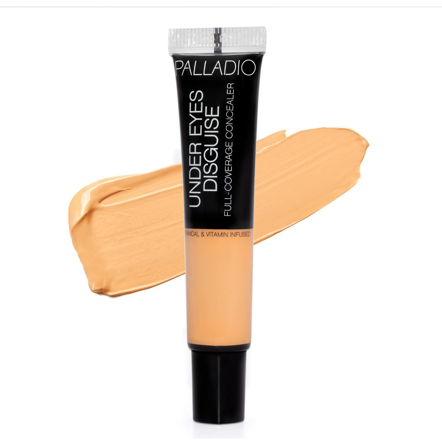 Palladio Under Eyes Disguise Full Coverage Concealer, Creamy Face and Eye Concealer, Evens Skin Tone, Conceals Blemishes, (Lemonade)
