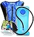 Aduro Sport Hydration Backpack [Hydro-Pro], 1.5L / 2L / 3L BPA Free Water Bladder, Unisex, Water Resistant, Durable, Light Weight, Adjustable Sizing (Blue, 2 Liters (67 Fl. Oz))