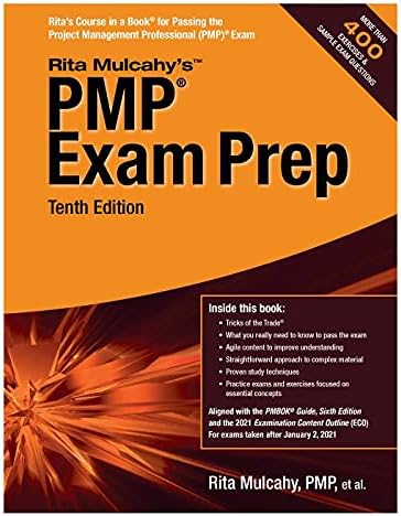 By Rita Mulcahy - PMP Exam Prep: Tenth Edition