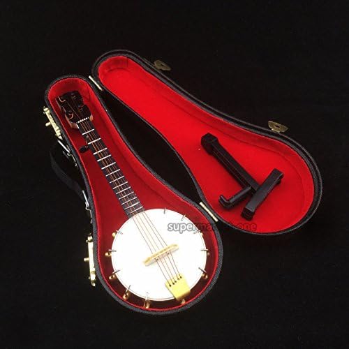 1/6 Scale Handmade wooden banjo traditional model instrument Gift