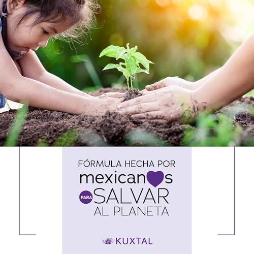 KUXTAL Detergente y Suavizante para Ropa, Hechos con Ingredientes Naturales, Limpieza Profunda y Ropa Suave, Aroma Floral y Pino, Suave con la Piel Sensible, Biodegradables Certificación OECD 301-A