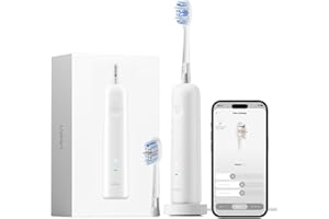 Laifen Wave Pro Sonic Electric Toothbrush for Adults – 2026 Model with 60° Oscillations, Smart App, 70-Day Battery, 2 Brush H