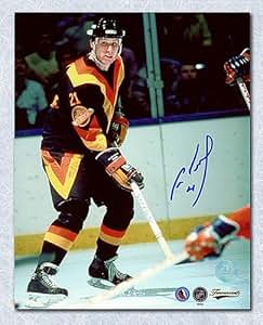 Cam Neely Vancouver Canucks Autographed 8X10 Photo Rookie
