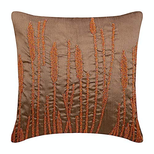 Amazon Com The Homecentric Designer Rust Decorative Pillow Covers