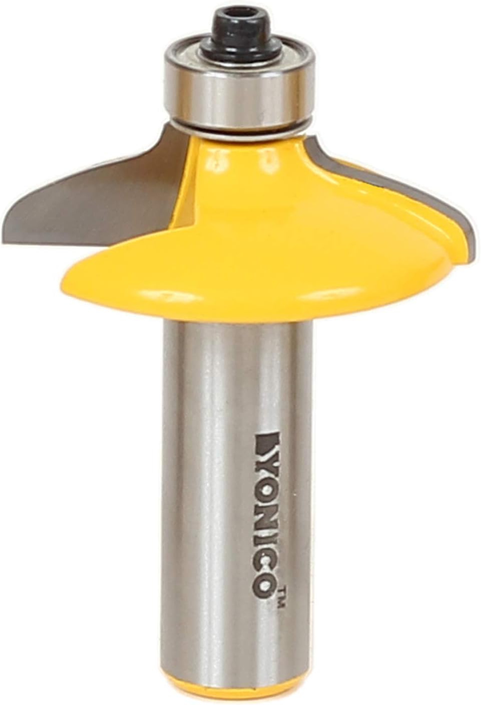 Yonico 12162 - Drawer Front Joint Router Bit, Ogee - Cutting Depth: 17/32", Cutting Height: 7/16" - 1/2" Shank