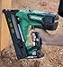 Hitachi NT1865DMA 18V Cordless Angled Finish Nailer, Brushless Motor, 15 Gauge, 1-1/4