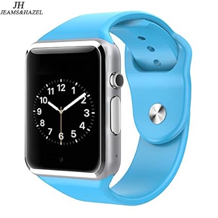 Amazon.com: JEAMS&HAZEL Smart Watch DT-A1 (Blue)